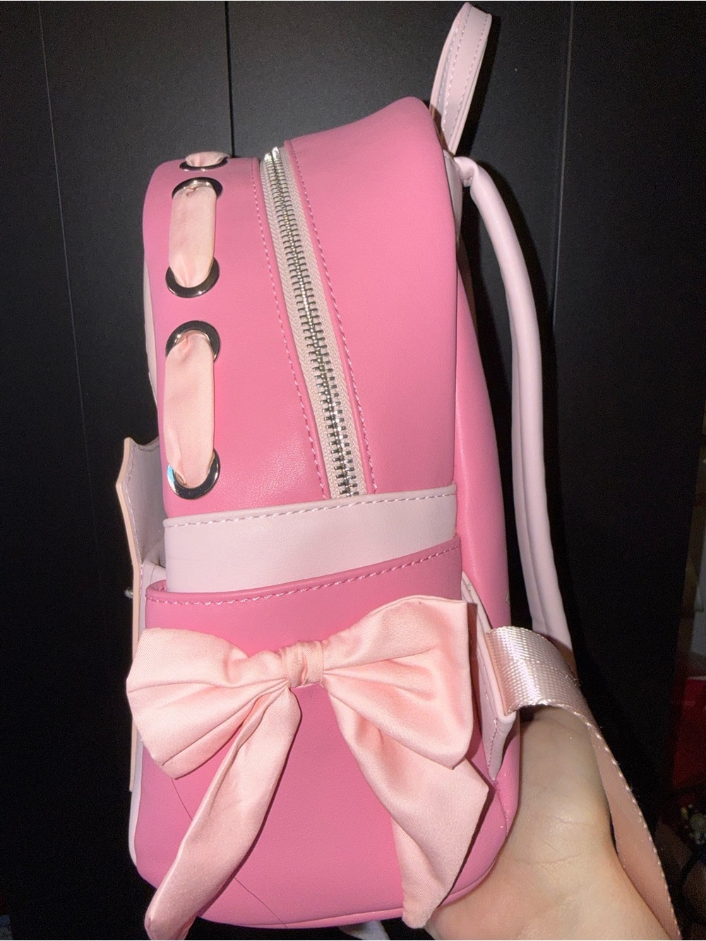 Loungefly Pink Cinderella Storybook Mini Backpack - Picture 2 of 7